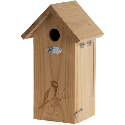 Best for Birds Vogelhuisje - hout - Koolmees nestkastje - 30 cm