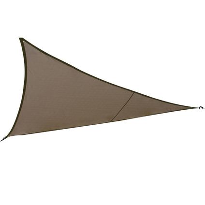 Hesperide Schaduwdoek Curacao - driehoekig - taupe - 5x5m