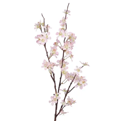 Bellatio flowers & plants Appelbloesem - 57 st - roze - 84 cm
