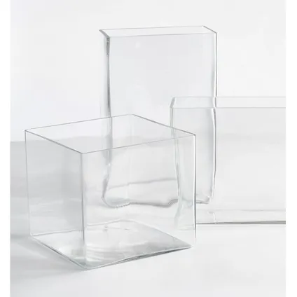 Vase Mica Decorations Britt - 20x10x30 cm - Transparent 4