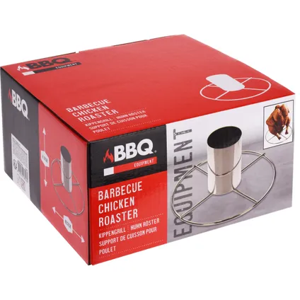 BBQ Collection Kiprooster - voor de barbecue - RVS - 20 cm 2