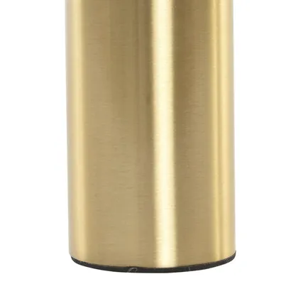 Items Kandelaar - goudkleurig - kaarshouder - metaal - 22 cm 3