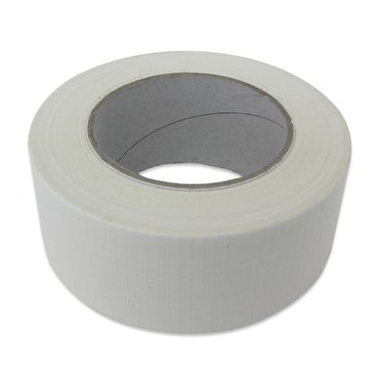 Ducttape rol - Wit - 50mm x 50 meter