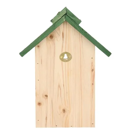 Lifetime Garden Vogelhuisje - met groen dak - hout - 24 cm 3