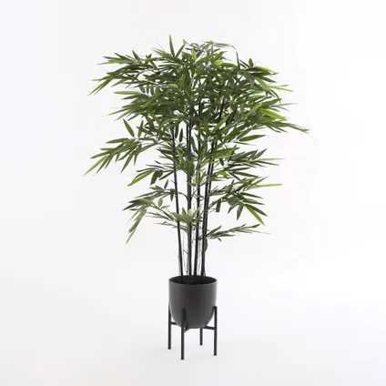 Plante artificielle Mica Decorations Bamboe - 75x75x150 cm - Noir 5