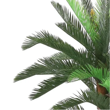 Mica Decorations Palm kunstplant - groen - H150 x D95 cm 2