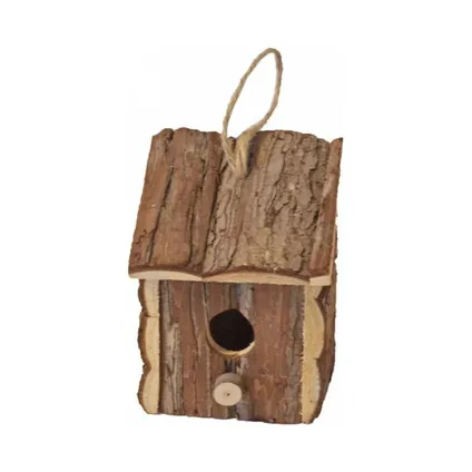 Boon Vogelhuisje - bruin - houten nestkastje - 16 cm 2