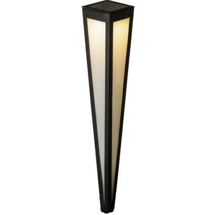 Prikspot - zwart - solar tuinverlichting - 75 cm