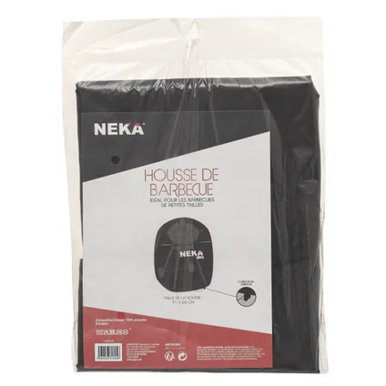Neka Afdekhoes-beschermhoes - voor BBQ - zwart - 71 x 68 cm 2