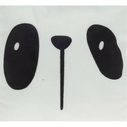 H&S Collection Deurstopper 1 kilo gewicht - Panda - met lus van touw 2
