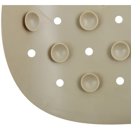 MSV Douche/bad anti-slip mat badkamer - rubber - beige - 36 x 97 cm 3