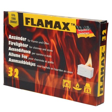 Flamax Aanmaakblokjes voor BBQ - 32 stuks