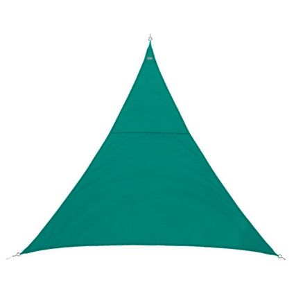 Hesperide Schaduwdoek Curacao - driehoek - mint groen - 4 x 4 m