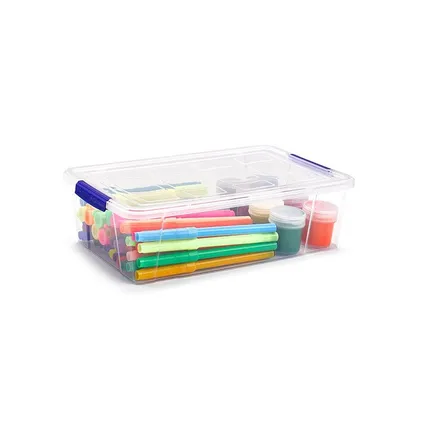 PlasticForte Opbergbox - incl. deksel - 2 l - 16,5 x 25,5 x 7,5 cm 2
