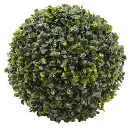 Everlands Buxus bol kunstplant - D36 cm - groen - kunststof