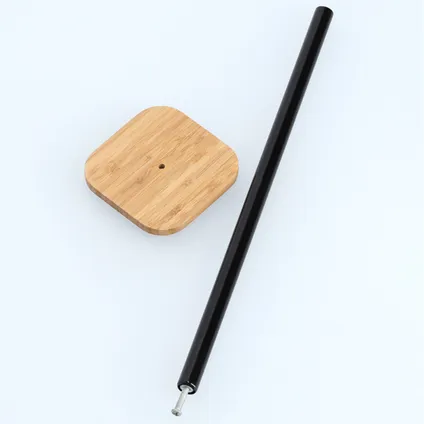 Zeller Toiletrolhouder - bamboe hout - 46 x 12 cm 2