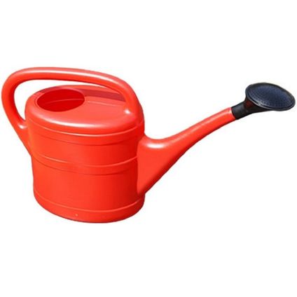 Geli Gieter - rood - kunststof - afneembare broeskop - 10 liter
