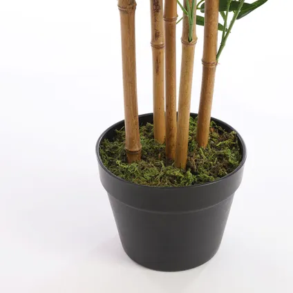 Plante artificielle Mica Decorations Bamboe - 90x90x155 cm - Vert 3