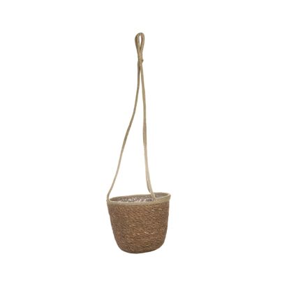 Steege Plantenpot - hangend - zeegras - 19 x 17 cm