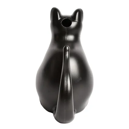 Season Deco Gieter - zwart - kunststof - kat - 3 liter 3