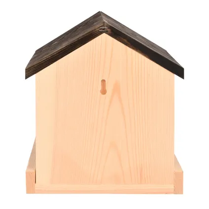 Vogelvoederplek - hout - 23 cm - voederhuisje 3