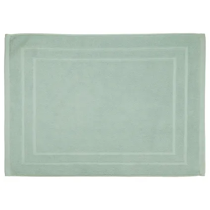Atmosphera Badkamerkleed/badmat voor vloer - 50 x 70 cm - Mintgroen 2