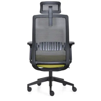 Chaise de bureau Napoli Deluxe 4D - NEN-EN 1335 - Vert citron 6
