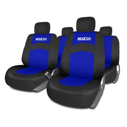 Autostoelhoezen set Sparco - Blauw