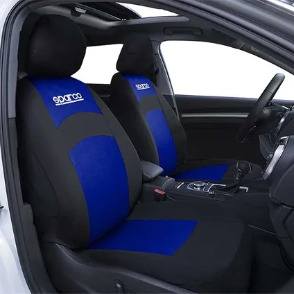 Housses de siège auto Sparco - Bleu 2