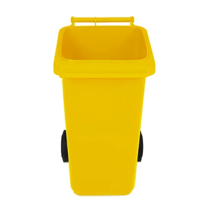 Kliko / mini container 120 liter - Geel 4