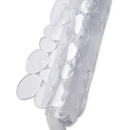 Tapis de bain antidérapant - Transparent - 68x35 cm 2