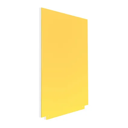 Skin Whiteboard 75x115 cm - Geel 2