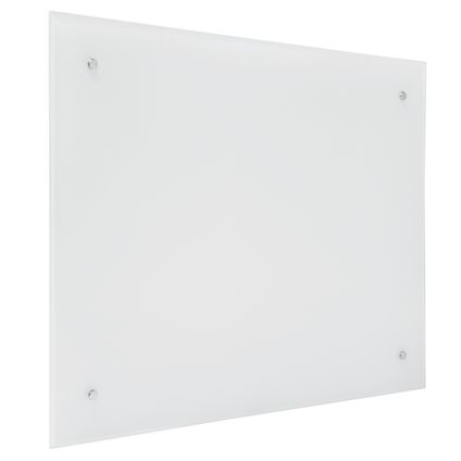 Tableau en verre Blanc - 45 x 60 cm