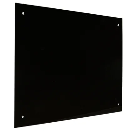 Tableau en verre Noir - 45 x 60 cm
