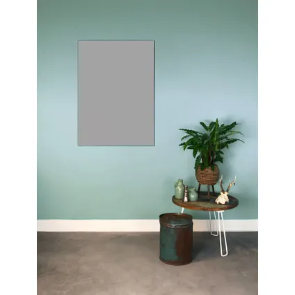 Whiteboard zonder rand - 80x110 cm - Grijs - Magneetbord 3
