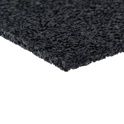 Beschermmat - rol van 12,5 m2 - Dikte 4 mm - Zwart granulaat 5