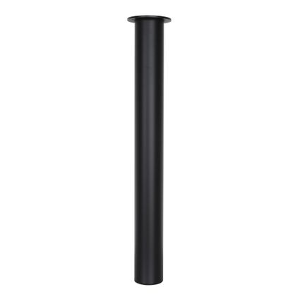 Zwarte Tafelpoot Rond - 80 x 720 mm