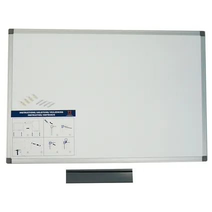 Whiteboard voor wandmontage - Magnetisch - 60x90 cm 5