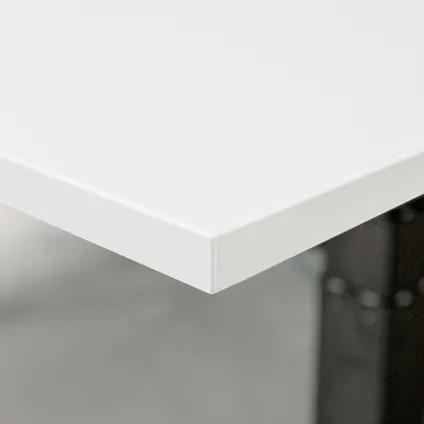 Elektrisch verstelbaar bureau - 160x80 cm - Zwart / Wit 3