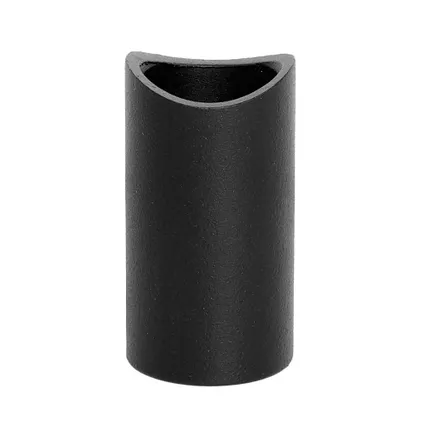 Main courante design noire - 150 cm + 2 supports 7