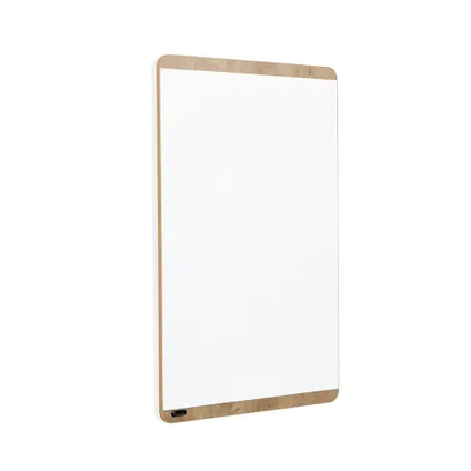 Tableau blanc magnétique Rocada Natural - Design bois - 75 x 115 cm 2