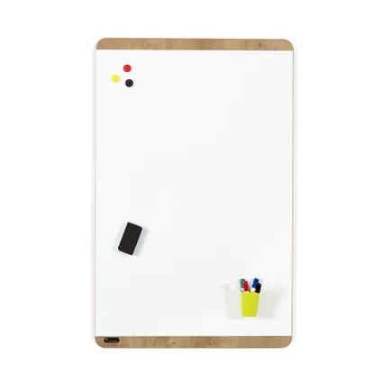Rocada Natural magnetisch whiteboard - Hout design - 75 x 115 cm 7
