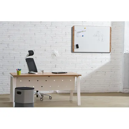 Rocada Natural magnetisch whiteboard - Hout design - 75 x 115 cm 8