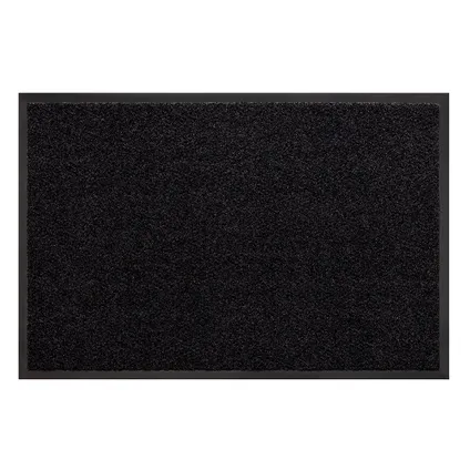 Tapis d'entrée Ingresso - 90x150 cm - Noir