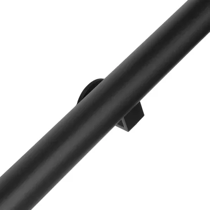 Rampe Noire 120 cm + 2 supports 2