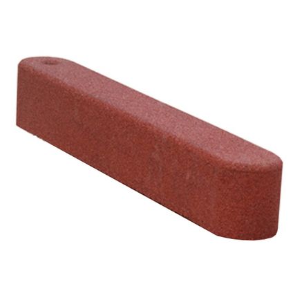 Bordure de bac à sable en caoutchouc / Bord de retenue - 100 x 15 x 15 cm - Rouge