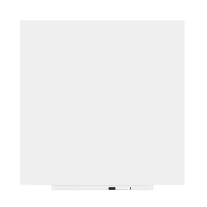 Tableau blanc Skin 100x100 cm PRO - Revêtement en polyester