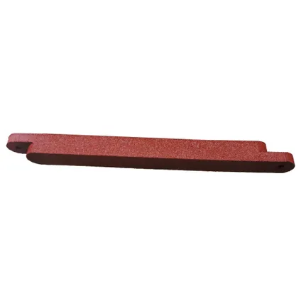 Rubber opsluitband - Eindstuk - 110 x 10 x 10 cm - Rood