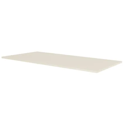 Bureau réglable 140x80 cm - Dual - Blanc / Chêne clair 4