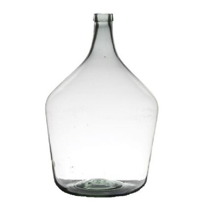 Hakbijl Vaas stijlvol - transparant - glas - 25l - B34 x H50 cm